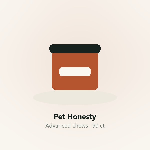 Pet Honesty Advanced Strength Dog Probiotics for Gut Health (Chicken)